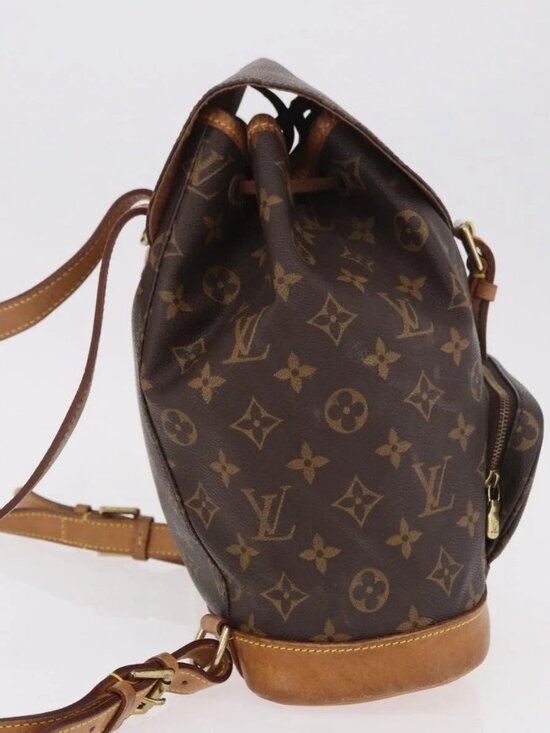 LOUIS VUITTON Monogram Montsouris MM Backpack M51136 LV Auth 186246A main image 10